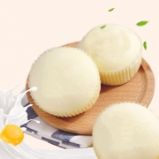 累计售200万个！奶香蒸蛋糕整箱800g 券后￥13.9