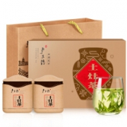 京东PLUS会员：卢正浩 2020新茶明前特级手工龙井茶叶礼盒装西湖春茶（土灶茶礼盒 5011558）中秋茶礼40g