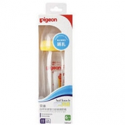 Pigeon 贝亲 自然实感宽口径玻璃奶瓶 240ml *3件