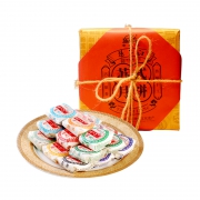 扬子江 苏月开炉月饼 礼盒装 4种口味8枚 400g