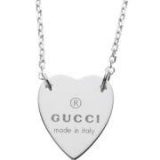 prime会员！GUCCI 古驰 心形吊坠项链 223512-J8400-8106   直邮含税到手￥1090