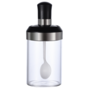 无铅玻璃！夸克 勺盖一体调味瓶 250ml 3.9元包邮（需用券）