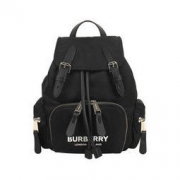 京东PLUS会员： BURBERRY 巴宝莉 80171631 黑色双肩包 小号