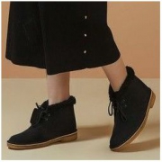 Clarks 其乐 261185994 女士加绒沙漠靴
