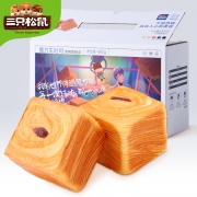 16日0点：Three Squirrels 三只松鼠 魔方生吐司 480g *2件