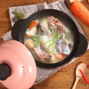 松纹堂 陶瓷砂锅 1.6L