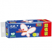 洁柔 三层厚实 无芯卷纸 10卷