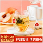 白菜价：蓝之坊 蜜桃乌龙茶 15袋
