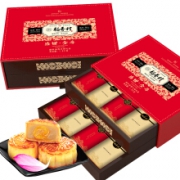 20点开始：稻香村 盛世金尊 双层月饼礼盒 1300g  8味16饼 含蛋黄莲蓉月饼