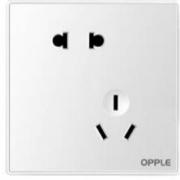 OPPLE 欧普照明 斜五孔插座 3只