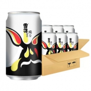 雪花啤酒 9度纯9 330ml*6听