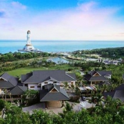 三亚南山迎宾馆 圆满大床房1晚含早+双人南山门票1份+双人精美下午茶