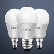 百亿补贴：OPPLE 欧普照明 LED灯泡 E27螺口 2.5W 1个装