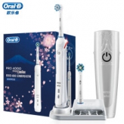 Oralb 欧乐B P4000 电动牙刷 樱花白