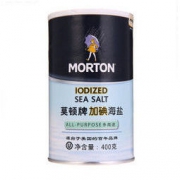 MODUN 莫顿 加碘 海盐 400g *8件