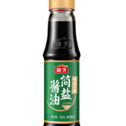 中华老字号！海天 简盐酱油 薄盐生抽 150ml