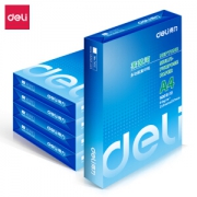 deli 得力 莱茵河 A4复印纸 80g 500张/包 5包整箱装（2500张）