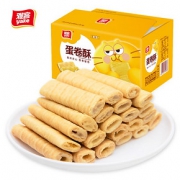 【雅客】榴莲咸蛋黄夹心蛋卷500g