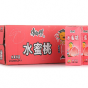 康师傅 水蜜桃汁 250ml*24盒
