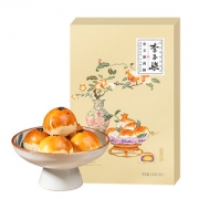 李子柒新品 蛋黄酥咸蛋黄糕点330g