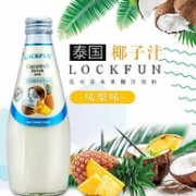 泰国原装进口 乐可芬 椰子果汁饮料 290mlx5瓶