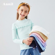 安奈儿 女童针织衫打底毛衣
