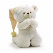 Gund Prayer Teddy Bear Stuffed Animal Sound 祈祷泰迪熊 8英寸