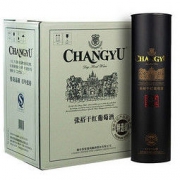 19点开始、99大促、99美酒节： CHANGYU 张裕 红特选级赤霞珠干红葡萄酒(圆筒装) 750ml*6瓶