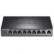 TP-LINK 普联 TL-SF1009P 9口百兆8口POE非网管PoE交换机