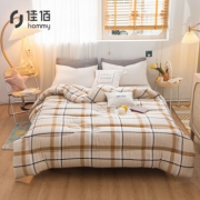 22点：佳佰 加厚保暖秋冬被芯 格爵 150*200cm-4斤