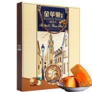 金苹果 感恩礼 4味6饼 中秋节广式蛋黄莲蓉350g*10件