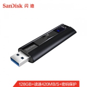 12日0点： SanDisk 闪迪 CZ880 至尊超极速 USB3.1 固态闪存盘 128GB