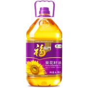 PLUS会员：福临门 食用油 压榨一级充氮保鲜葵花籽油 6.18L *3件
