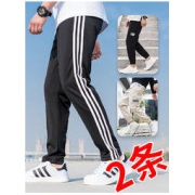 黑门 HM170809 男士加绒休闲裤