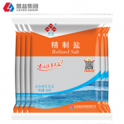 不加抗结剂！鲁晶无碘精制盐400g*6袋