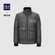 HLA 海澜之家 HWRAJ4R048A 男款立领羽绒服