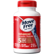 美国产 维骨力MoveFree 红盒软骨素 170粒 关节疼首选