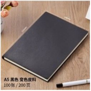 诺进 25-155 简约皮面记事本 A5/100张 多色可选