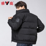 雅鹿 男女款加厚保暖立领棉服