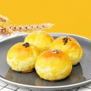 引力农场 蛋黄酥雪媚娘 混合口味 紫薯+红豆 10枚
