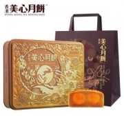 百亿补贴：美心 双黄白莲蓉 月饼礼盒 740g