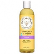 Burt's Bees Baby 蜜蜂洗发水&沐浴露 12液体盎司（350ml） 3瓶装