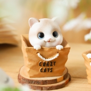 糖果星期八 治愈系ins 小猫咪摆件