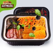 三只松鼠 即食烤肉自热烧烤 276g*4盒