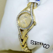 SEIKO 精工 SUP176 光动能施华洛世奇女士腕表 到手884.16元