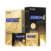 杰士邦 黄金+超凡 持久超薄避孕 4只 延时更长见效快