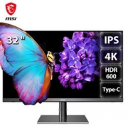 24日0点、新品发售：MSI 微星 PS321URV 32英寸 IPS显示器（4K、95% DCI-P3、HDR600、Type-C）