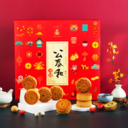 礼盒送礼！公泰和 广式月饼礼盒 8饼8味