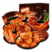 俏香阁 卤味零食大礼包 甄好鸭礼盒 500g*2件