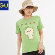 GU 极优 GU322443000 女款印花T恤 19元